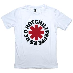 Red Hot Chili Peppers / Asterisk Womens Tee 14 (White) - レッド・ホット・チリ・ペッパーズ Tシャツ レディース｜rudie