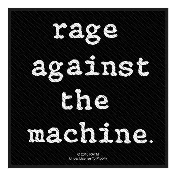 Rage Against the Machine / Band Name Woven Patch -...