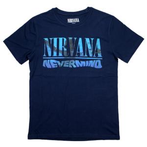 Nirvana / Nevermind Tee 9 (Navy Blue) - ニルヴァーナ Tシャツ｜rudie