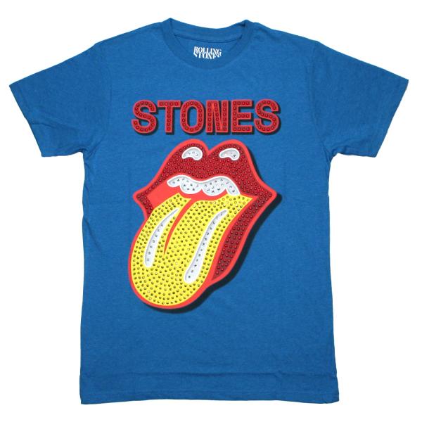 The Rolling Stones / Dia Tongue Tee (Teal Blue) - ...