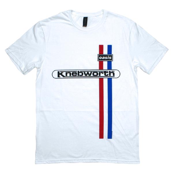 Oasis / Knebworth 1996 Tee 1 (White) - オアシス Tシャツ