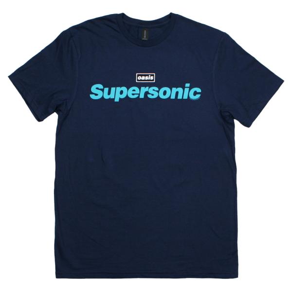 Oasis / Supersonic Tee (Navy Blue) - オアシス Tシャツ