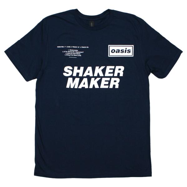 Oasis / Shakermaker Tee (Navy Blue) - オアシス Tシャツ