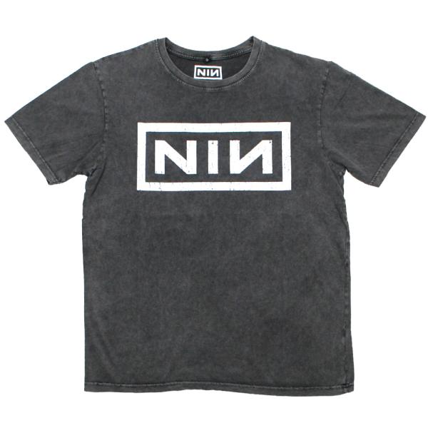 Nine Inch Nails / Classic Logo Stone Wash Tee 4 (C...