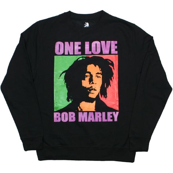Bob Marley / One Love Sweatshirt (Black) - ボブ・マーリー...