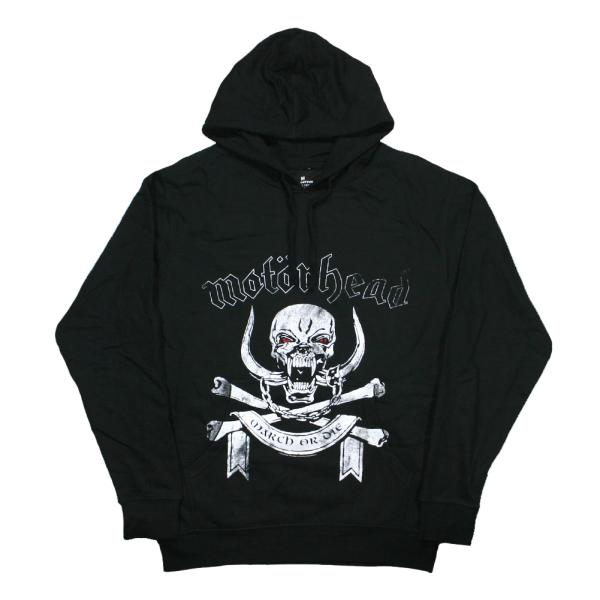 Motorhead / March or Die Hoodie (Black) - モーターヘッド ...