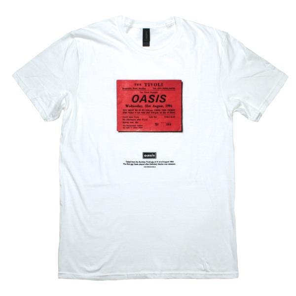 Oasis / Ticket Stub Tee 2 (White) - オアシス Tシャツ