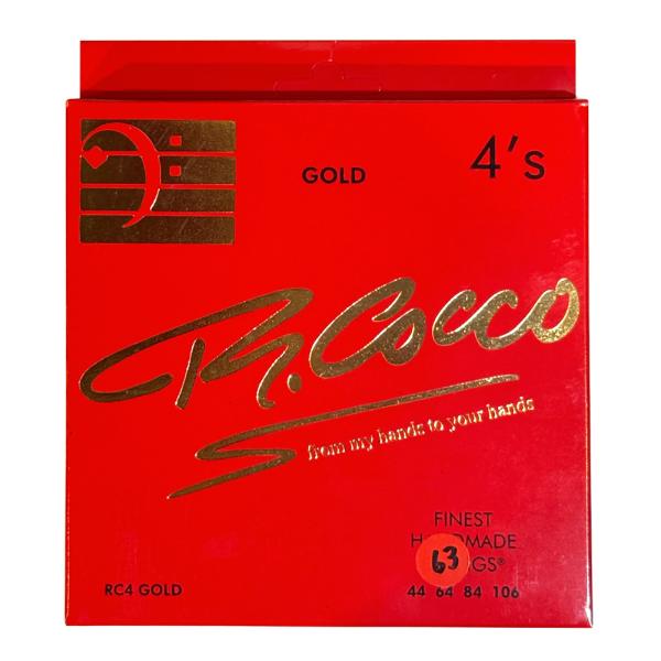 [R. Cocco] RC 4GOLD (.044-.106) - リチャードココ / ベース弦