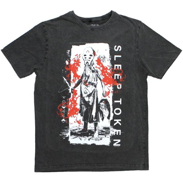Sleep Token / Euclid Stone Wash Tee (Charcoal Grey...