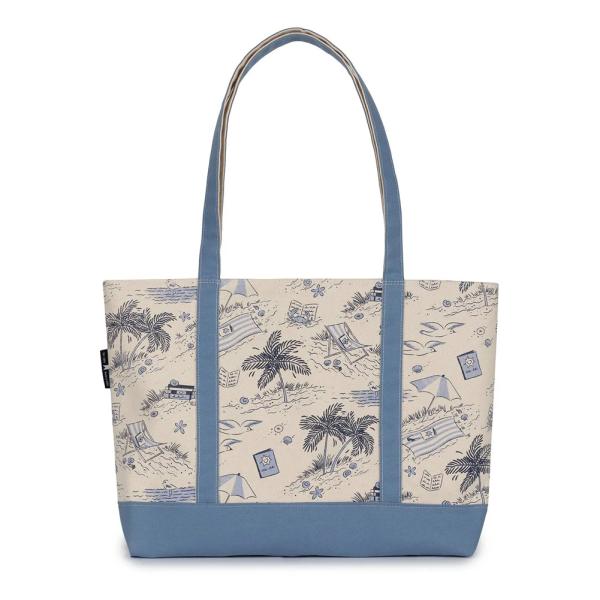 [Out of Print] Vacation Vibes Large Zippered Tote ...
