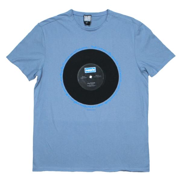 [Amplified] Oasis / Live Forever 7 inch Vinyl Tee ...