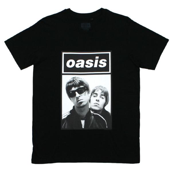 Oasis / Noel &amp; Liam Tee 5 (Black) - オアシス Tシャツ