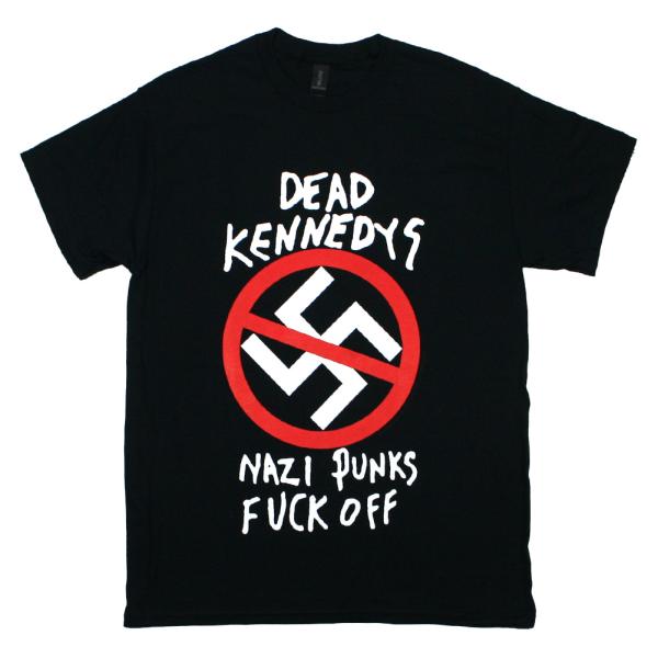 Dead Kennedys / Nazi Punks Fuck Off Tee 3 (Black) ...