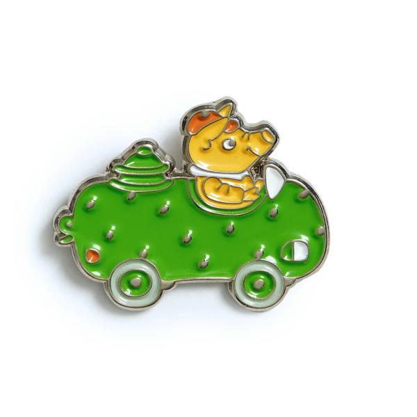 [Out of Print] Richard Scarry / Pickle Car Enamel ...