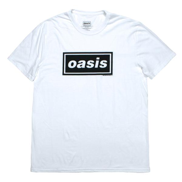 Oasis / Decca Logo Tee 14 (White) - オアシス Tシャツ