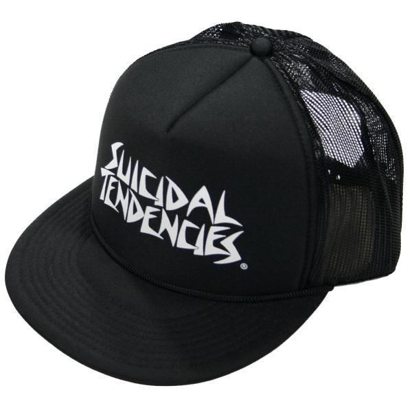 Suicidal Tendencies / Underbrim Logo Mesh Cap (Bla...
