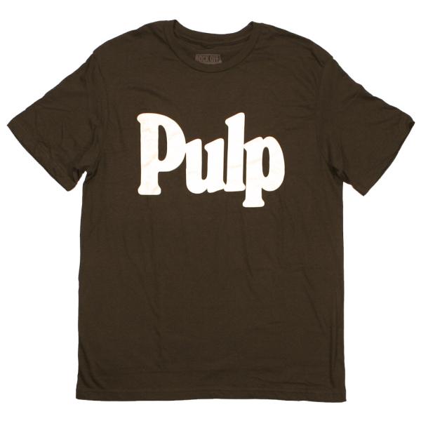Pulp / Typography Tee 2 (Brown) - パルプ Tシャツ