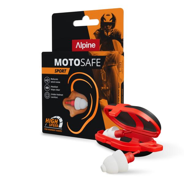 [ALPINE HEARING PROTECTION] Motosafe Sport - イヤープラ...