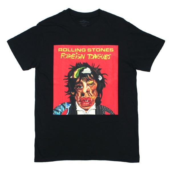The Rolling Stones / Foreign Tongues Tee (Black) -...