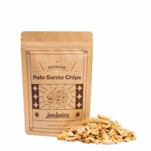 ルナスンダラ (Luna Sundara) Premium Palo Santo Chips プレミアム パロサント チップ香木[4oz入りPack]｜rugforest