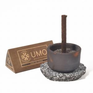 ウモ レコレクトル(UMO Recolector)Aroma Patagonia Incense Holder アロマ パタゴニア インセンスホルダーキット お香10本入り付[VOLCANO]｜rugforest