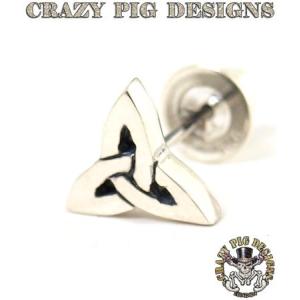 CRAZY PIG（クレイジーピッグ） ピアス スカル＆クロスボーンスタッド