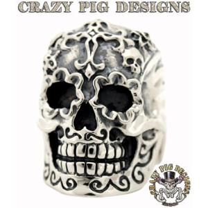 CRAZY PIG（クレイジーピッグ） リング 指輪 ラージエビルスカルリング