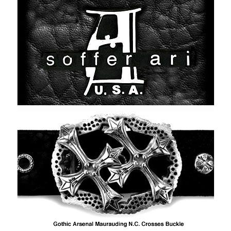 ソファアリ SofferAri バックル GOTHIC ARSENAL MAURAUDING N.C...