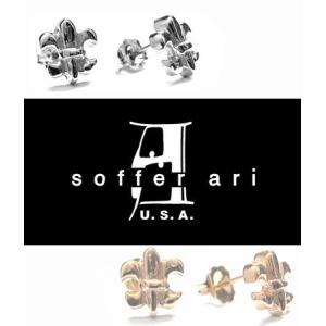 CHROME HEARTS（クロムハーツ） CHROME HEARTS HOOP CROSS EARRING 22K