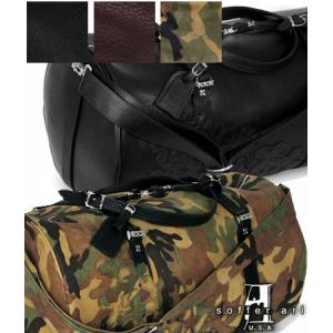 ソファアリ SofferAri レザー バッグ ショルダー HOUNSOU BARREL BAG ボストンバッグ 革鞄 レザーバッグ BAG