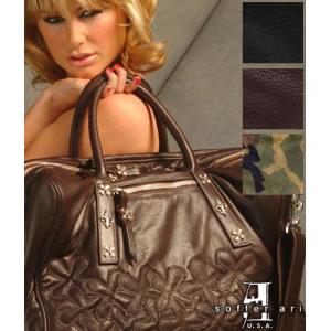 ソファアリ SofferAri レザー バッグ ショルダー LANDO DUFFEL BAG ボストンバッグ 革鞄 レザーバッグ BAG