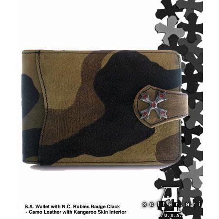 ソファアリ SofferAri レザー ウォレット S.A. WALLET WITH N.C. RU...