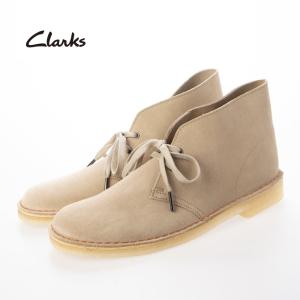 CLARKS クラークス Desert Boot メンズ デザートブーツ サンドスエード チャッカブーツ ベージュ｜rugged-store