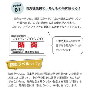 レースカーテン 2枚組 防炎 ミラーレース U...の詳細画像3