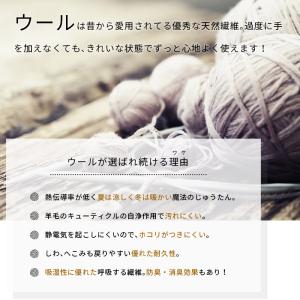 ラグ カーペット ウール100% 3畳 190...の詳細画像4