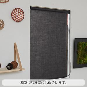 ロールスクリーン ロールカーテン スリム突っ張...の詳細画像5
