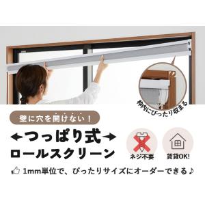 調光 ロールスクリーン ロールカーテン 突っ張...の詳細画像3