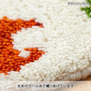 在庫処分 特価 ギャベ ギャッベ 座布団 チェ...の詳細画像3