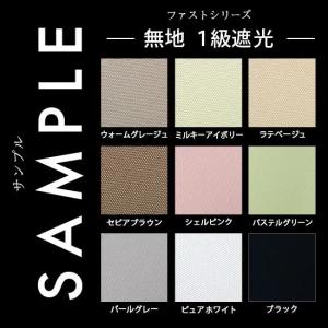 生地サンプル ファスト 無地 1級遮光の商品画像