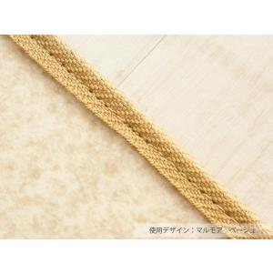 ダイニングラグ 182×182 撥水 抗菌 床...の詳細画像4