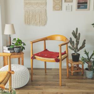 ギャベ ギャッベ 座布団 チェアパッド 40c...の詳細画像5