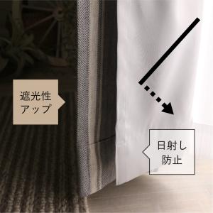 カーテン 裏地 1枚 後付け 裏地ライナー オ...の詳細画像2