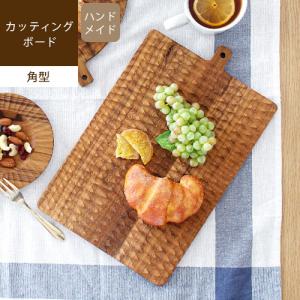 アンティーク調◇カッティングボード◇木製 陶器 : ケーエイチ