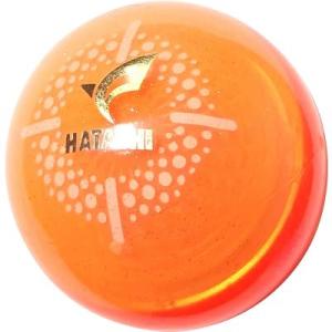★ハタチ】グラウンドゴルフボール：エアロボールBH3861オレンジ×レッド