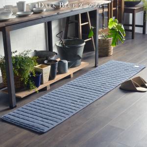 キッチンマット 180 デニム カーペット お...の詳細画像1