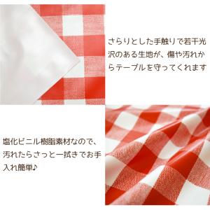 テーブルクロス 撥水 ビニール 120幅 12...の詳細画像3