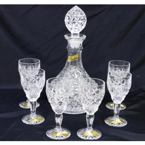 ボヘミアグラス 500PKカット ワインセット （ワインデカンター1個