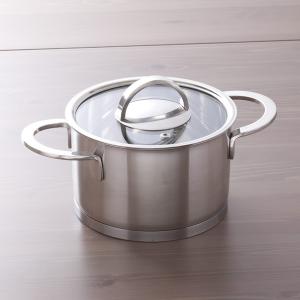 よこやま オーバルパン 両手鍋 28cm IH対応 フタ付 ステンレス