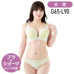 ブラジャー 大きいサイズ インナー 女性 下着 ルネッタブラショーツセット（SP611）