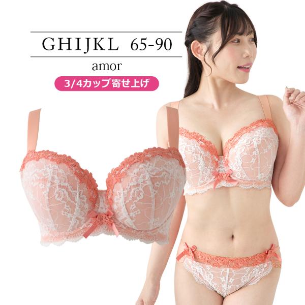 SALE ブラジャー 大きいサイズ インナー 女性 アモルブラ（SP581）